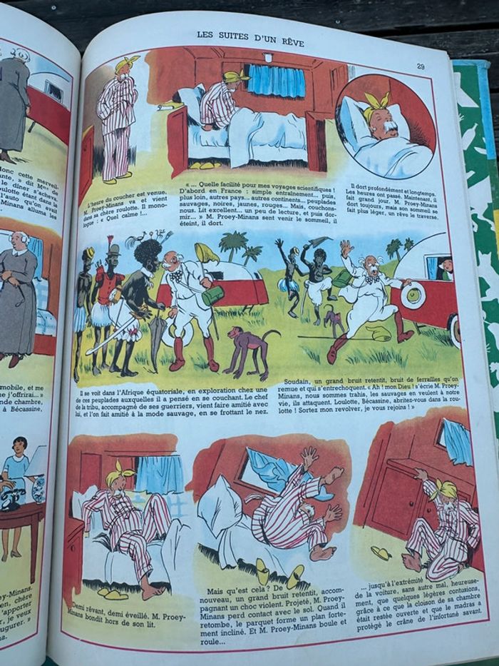 Livre ancien album Bécassine en roulotte éditions Gautier Languereau vintage 1955 - photo numéro 8