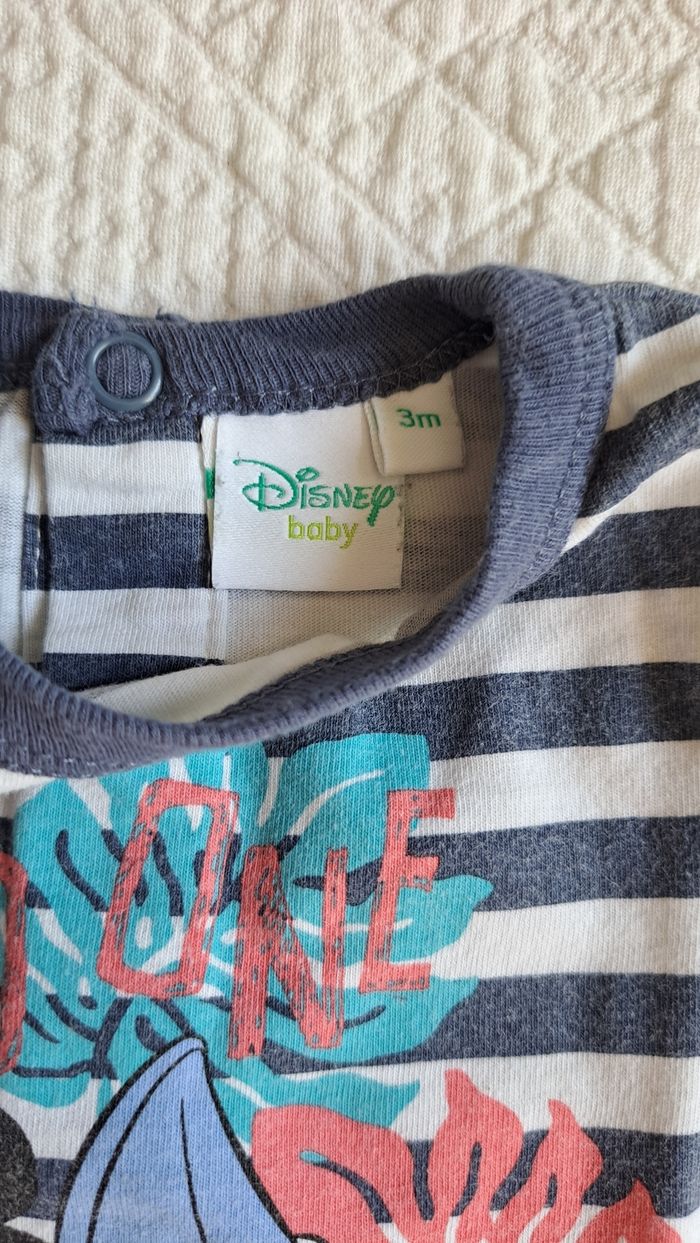 Lot de 2 grenouillères Disney 3 mois - photo numéro 3