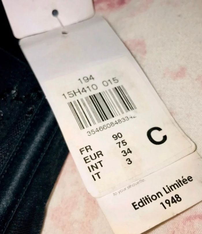 Guêpière noir Simone perele 90c - photo numéro 8