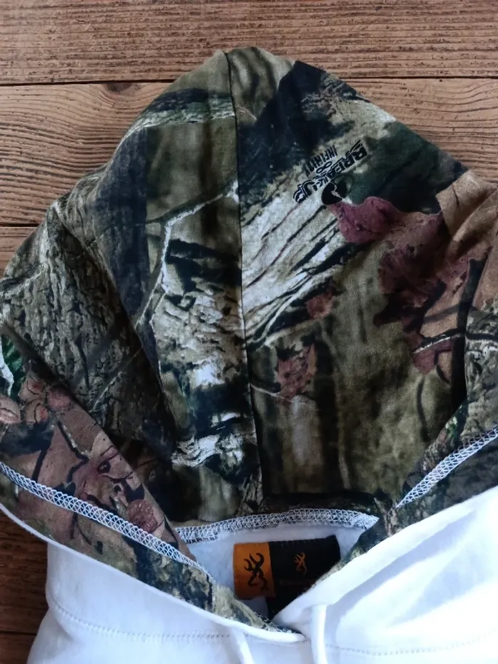 Sweat à capuche browning logo Realtree XL - photo numéro 5