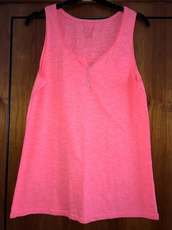 Lot de 2 débardeurs orange 40 Camaïeu