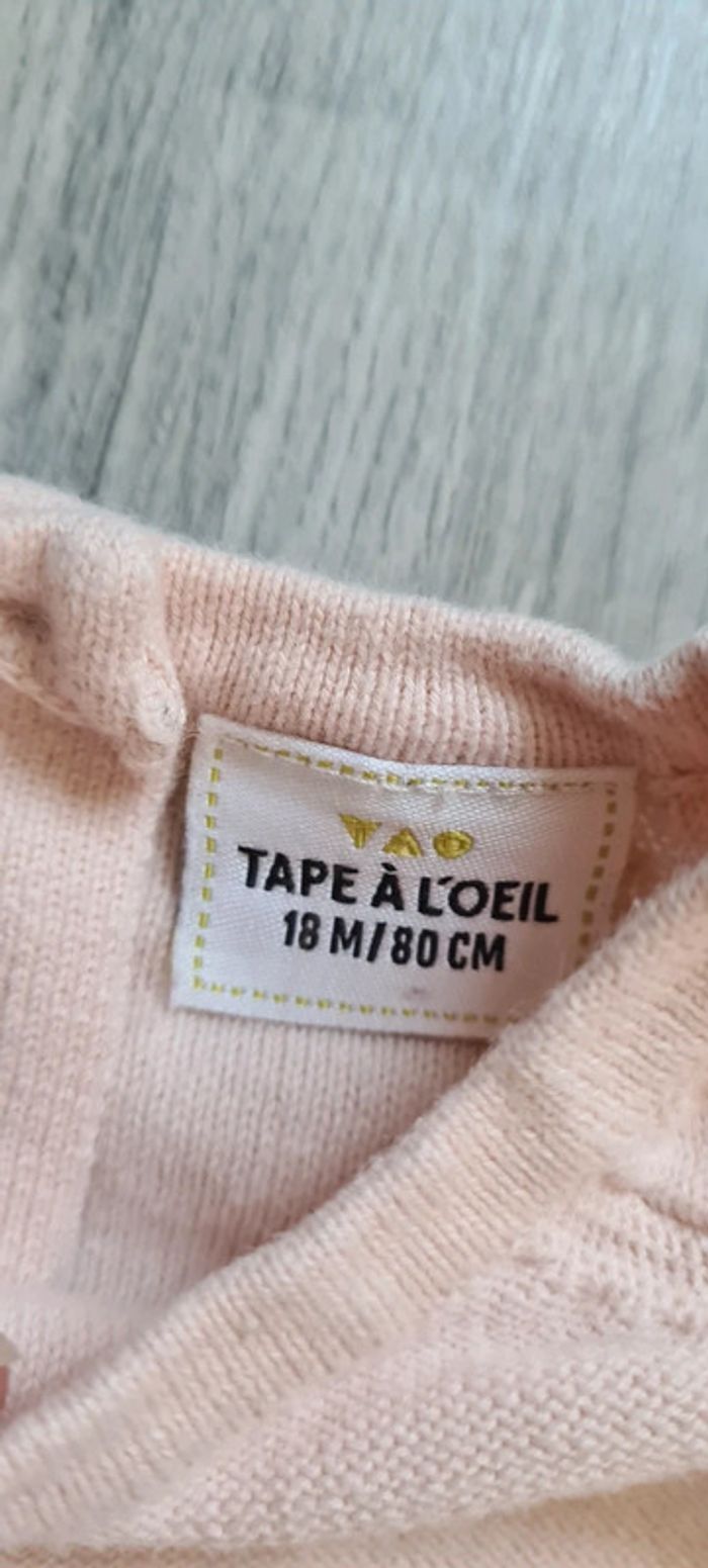 Pull cerises TAO 18 mois - photo numéro 3