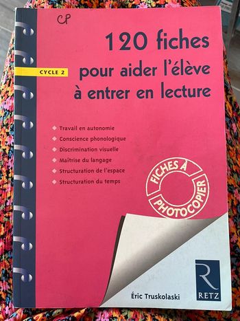 120 fiches pour aider l’élève à entrer en lecture
