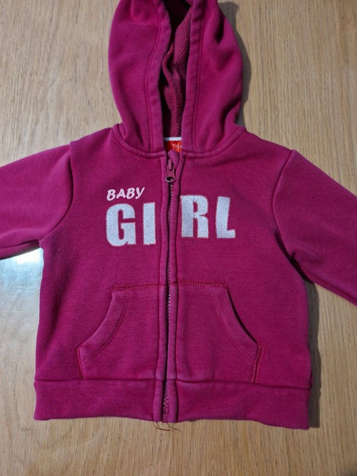 Gilet zippé 12 mois