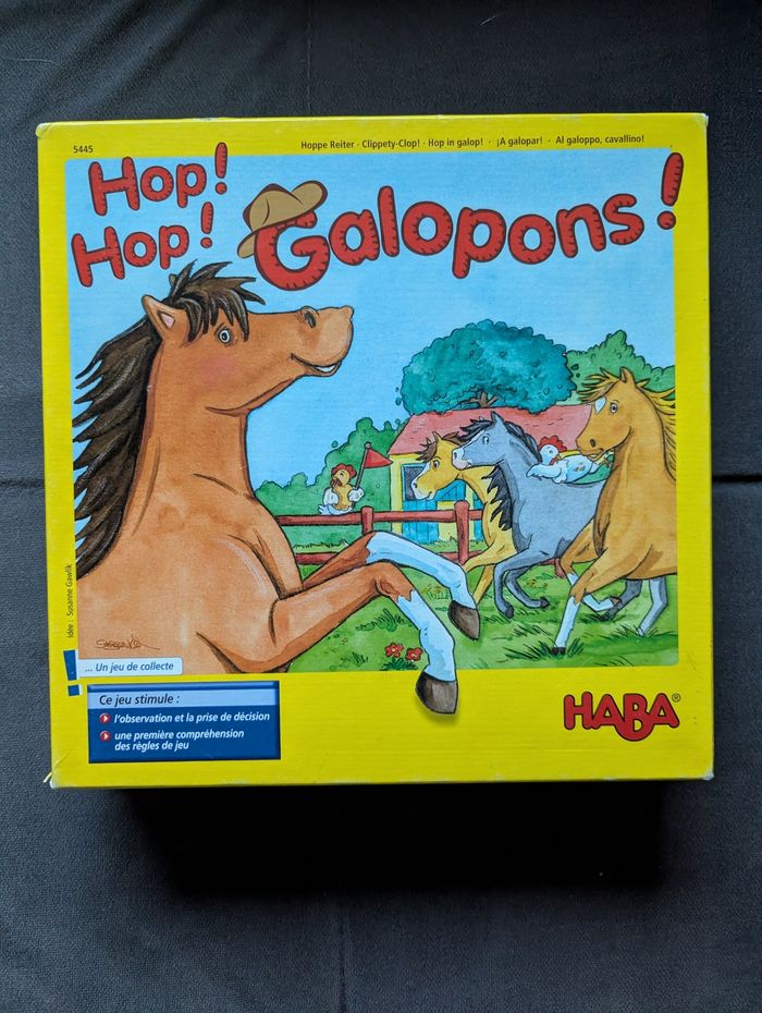 Jeu Hop Hop Galopons