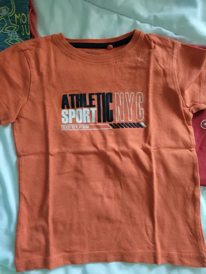 Lot 4 t shirts manches courtes - photo numéro 6