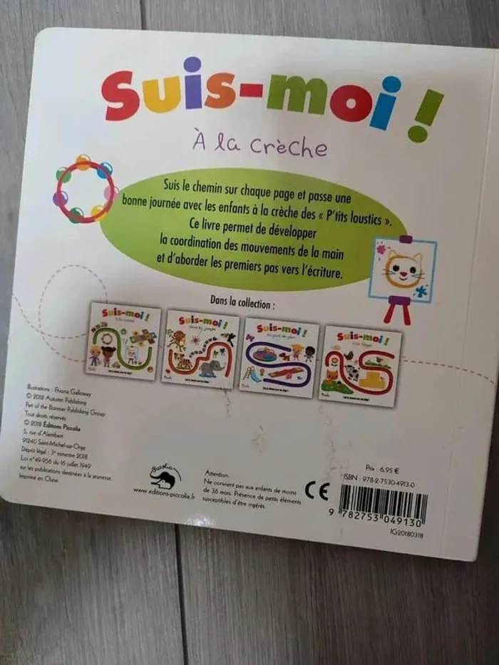 Suis moi à la crèche livre enfants - photo numéro 2