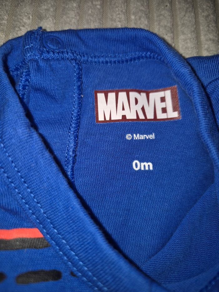 Pyjamas léger SpiderMan - 0 mois - Marvel - Très bon état - photo numéro 3