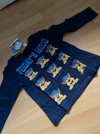 Pull fin / t-shirt manches longues « Today’s mood » Paw Patrol Taille 3 ans
