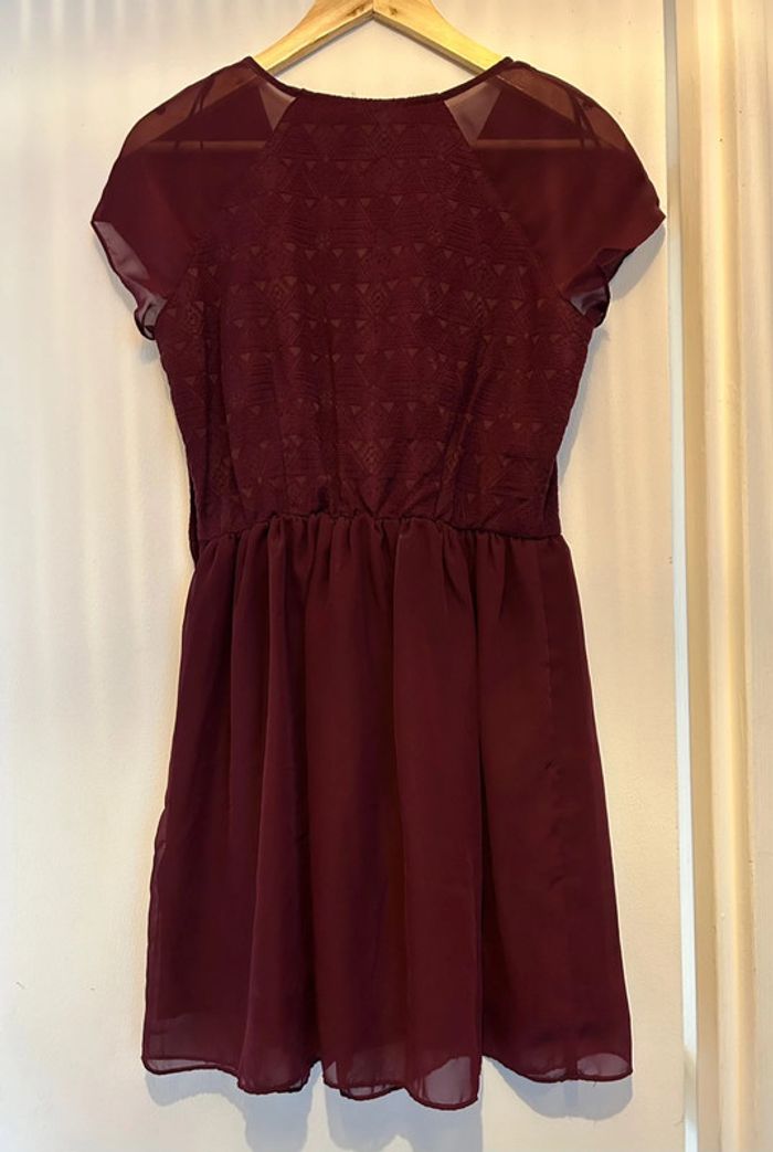 Robe rose/violet taille 40 H&M - photo numéro 3