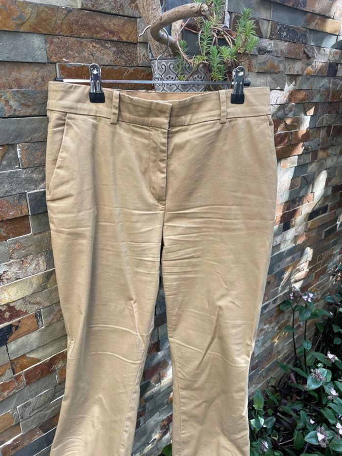 Pantalon chino beige foncé - photo numéro 2
