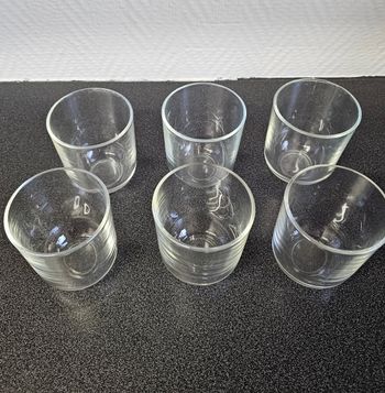 Lot de 6 verres