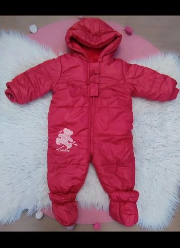 Combinaison pilote / combi de ski polaire Lulu Castagnette bébé fille 6 mois