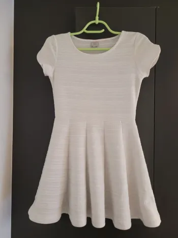 Robe patineuse manches courtes cérémonie