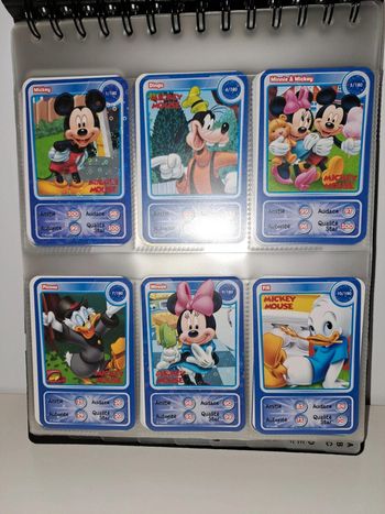 Lot de cartes Disney