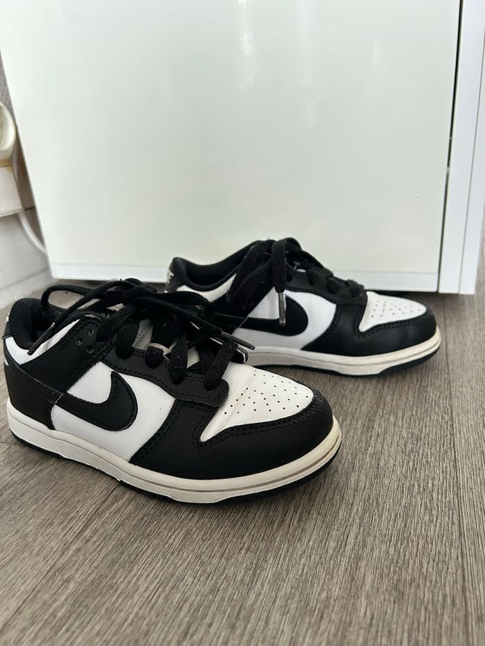 Dunk noir et blanche enfant