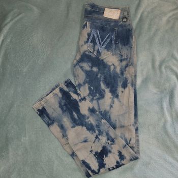 Jeans Vintage Y2K - Taille basse - Strass 👖 Meltin'Pot - Made in Albania - Taille W25