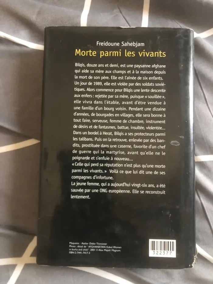 Livre morte parmi les vivants histoire vrai 📕 - photo numéro 3