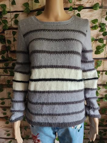 🌸Pull Laine Tons Gris Taille Unique 🌸