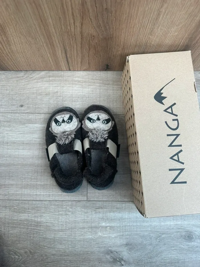 Chaussons Pantoufles ours Nanga 27 marron - photo numéro 7