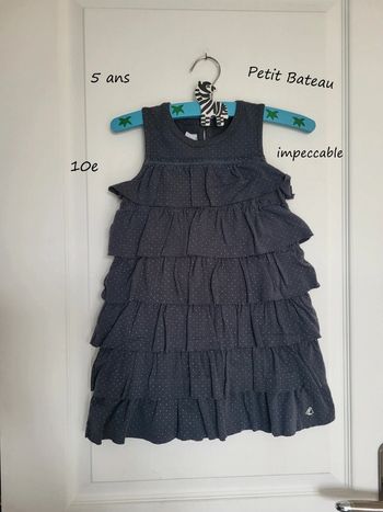 Robe 👗 à volants Petit bateau