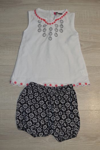 Ensemble 2 pièces Orchestra 18 mois Débardeur + bloomer
