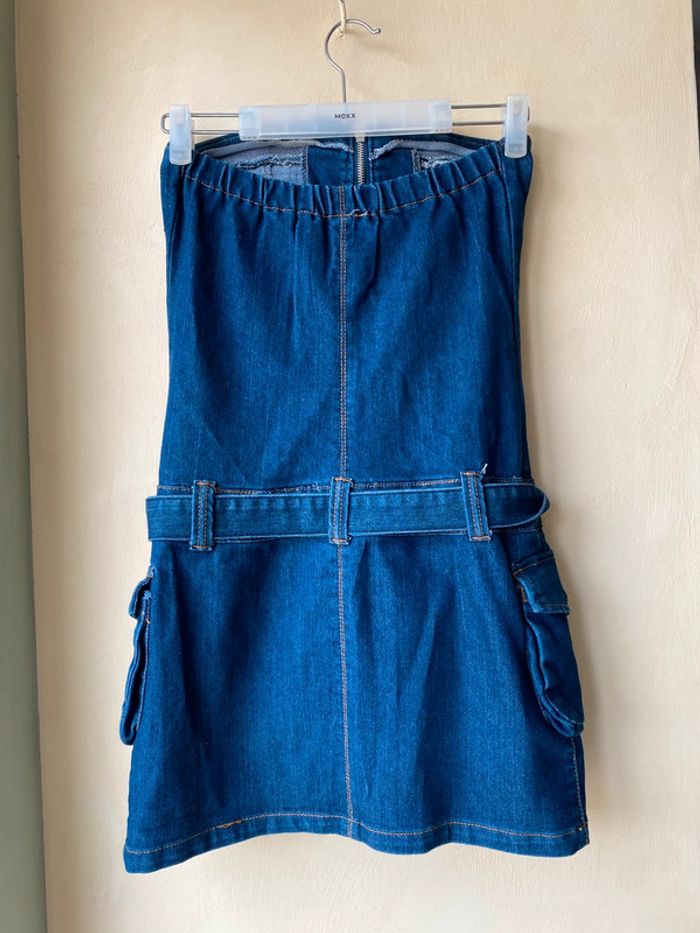 Robe bustier en jean Just F M - photo numéro 4