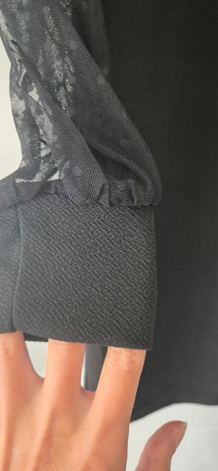 Robe noire tulle - photo numéro 2