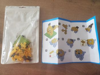 Jeu de briques construction Pikachu Pokemon neuf