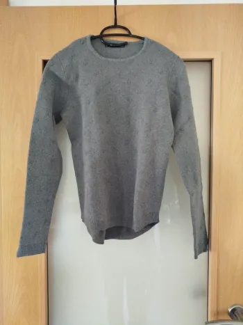 Pull gris femme Mango taille S