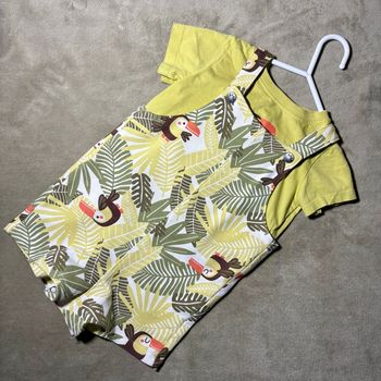 Ensemble salopette garçon 6 mois