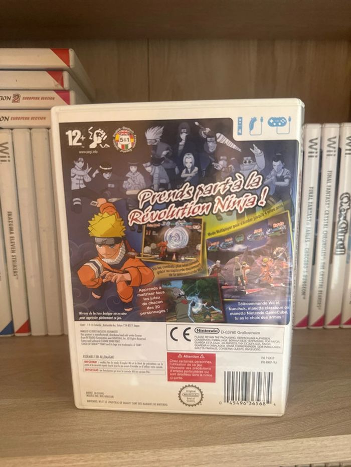 Naruto clash of ninja jeu Wii - photo numéro 3