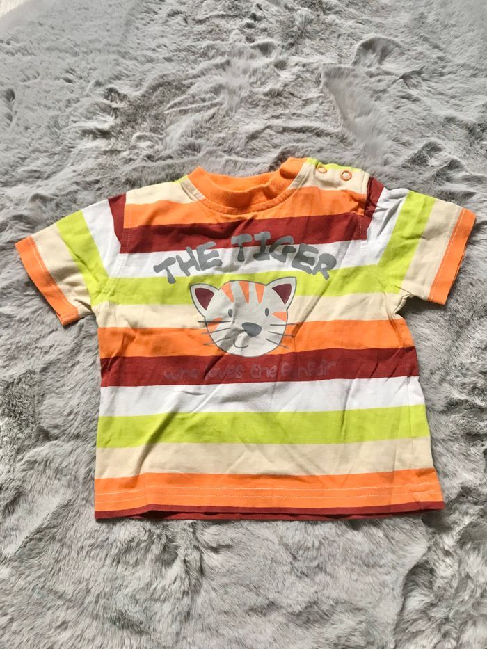 T-shirt tiger 6 mois (joy&fun)