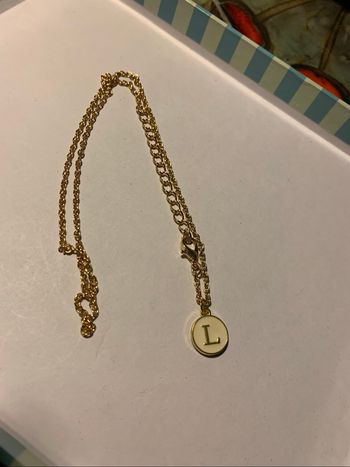 Collier initiale L