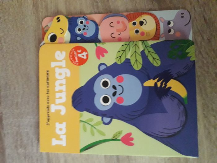 Lot de 3 livres enfants « j’apprends avec les animaux » neuf - photo numéro 3