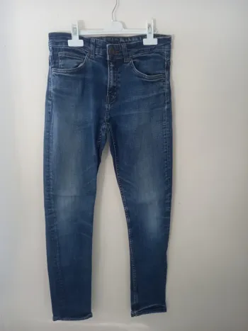 Pantalon bleu sans marque