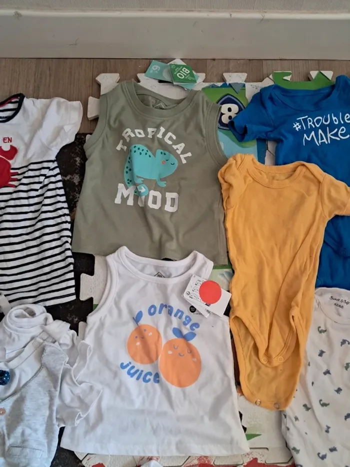 Lot vêtements ete 6mois - photo numéro 4
