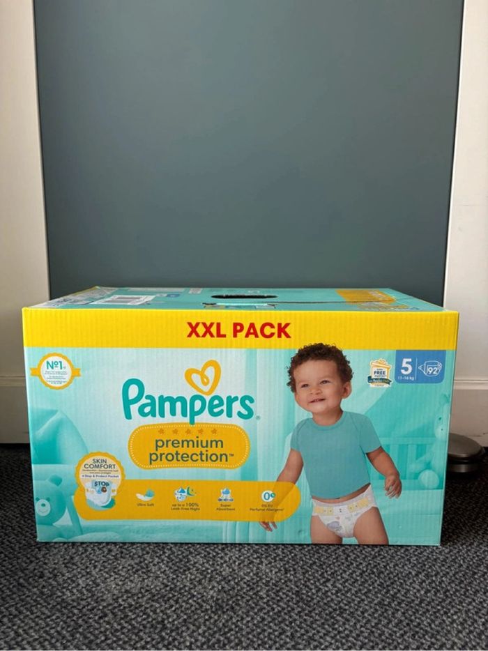 Pampers premium protection taille 5