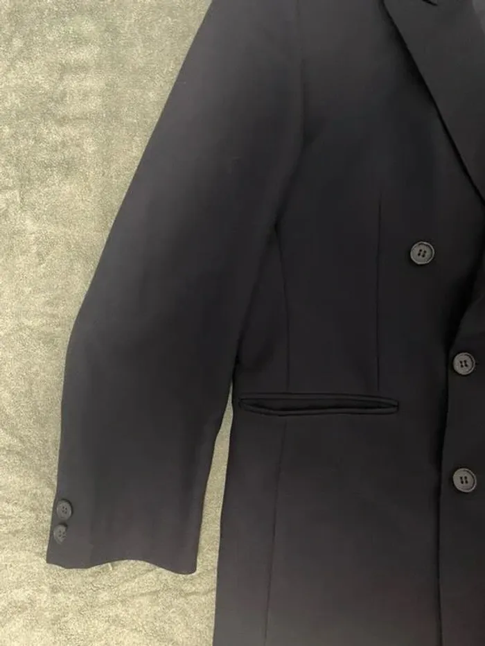 Blazer croisé homme – Création Dells Paris – Pure laine vierge Woolmark (Made in France) - photo numéro 4