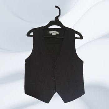 Veste de costume sans manche garçon T.6ans