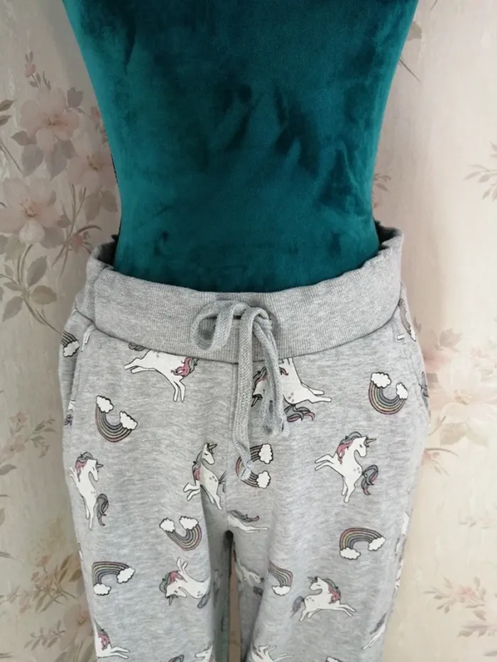 Ensemble de pyjama pantalons motifs licorne et sweat / fbsister / (M-L) - photo numéro 8