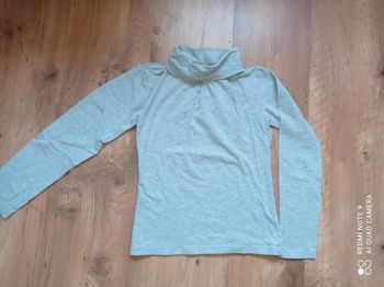 Sous pull col roulé fille, In Extenso, taille 10 ans