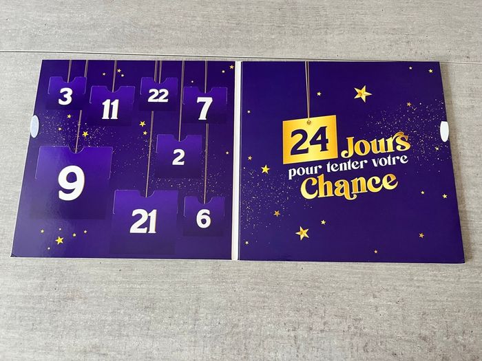 Calendrier de l’Avent FDJ année 2021 - photo numéro 3