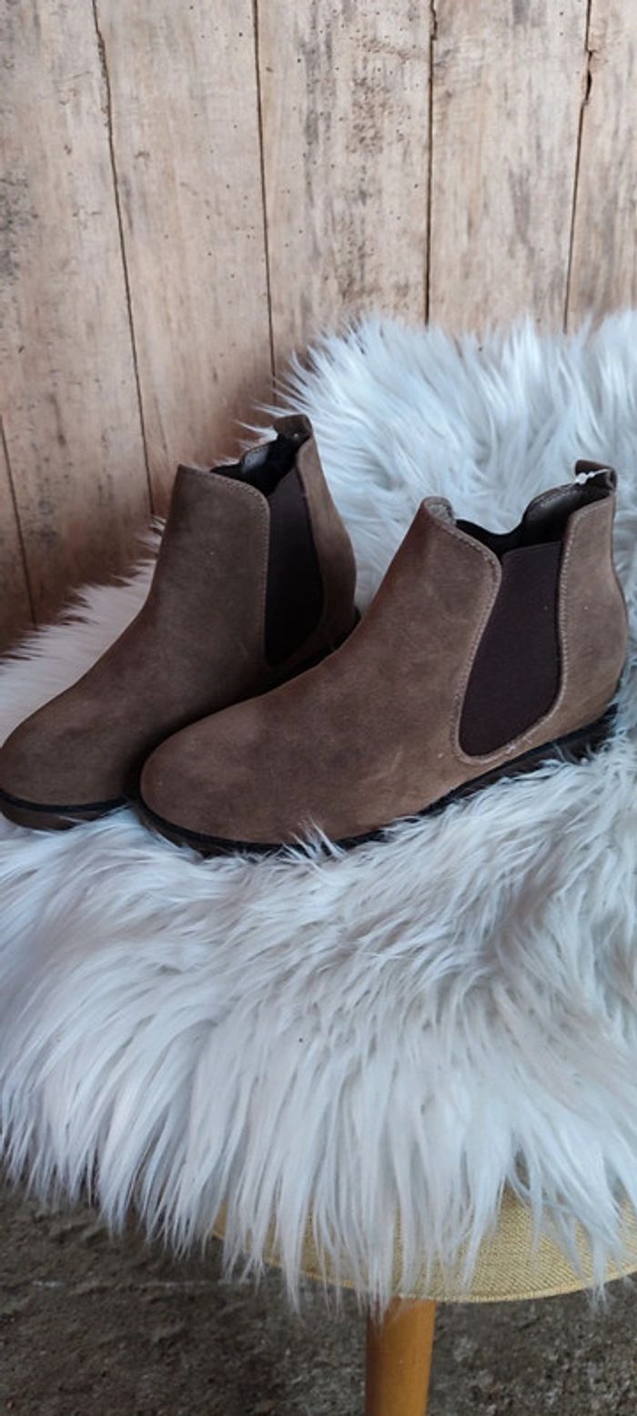 Bottines marron - photo numéro 5