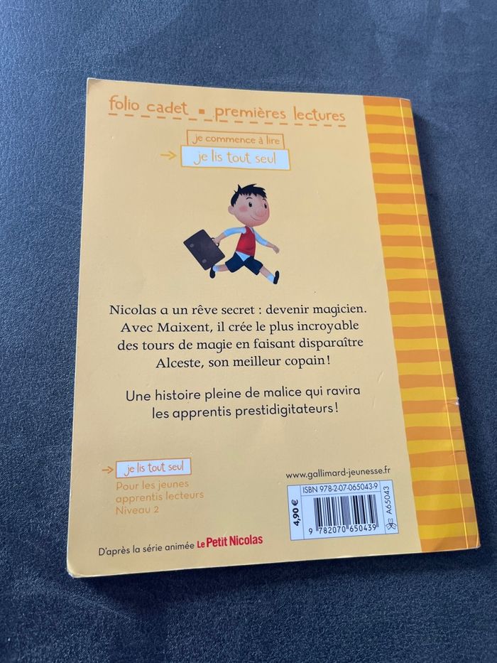 Livre le petit Nicolas abracadabra - photo numéro 2