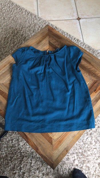Tunique bleu canard