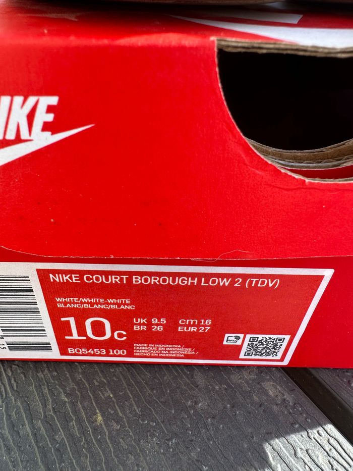 Nike court borough low 2 blanc - photo numéro 3