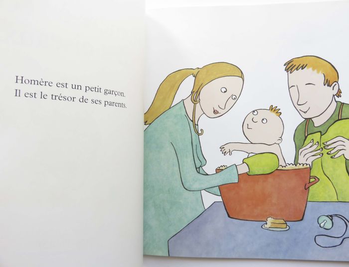 Album jeunesse 4-6 ans : Homère à l'école des oiseaux . (Jennifer Dalrymple - L'école des loisirs) - photo numéro 2