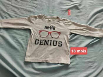 T-shirt manches longues taille 18 mois