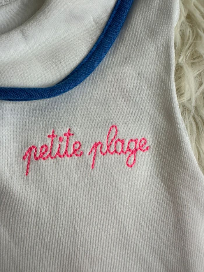 Ensemble blanc et liberty Jacadi taille 12 mois - photo numéro 4